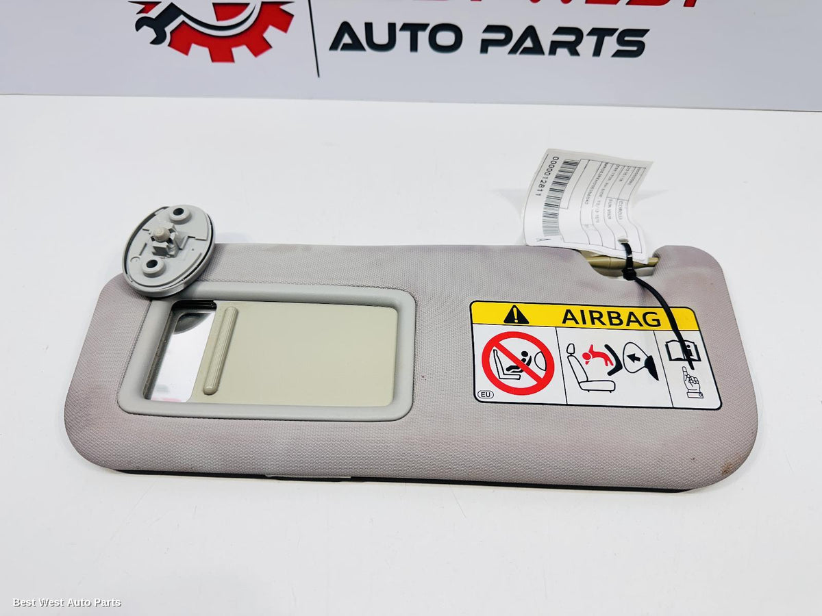 2014 TOYOTA COROLLA Sunvisor