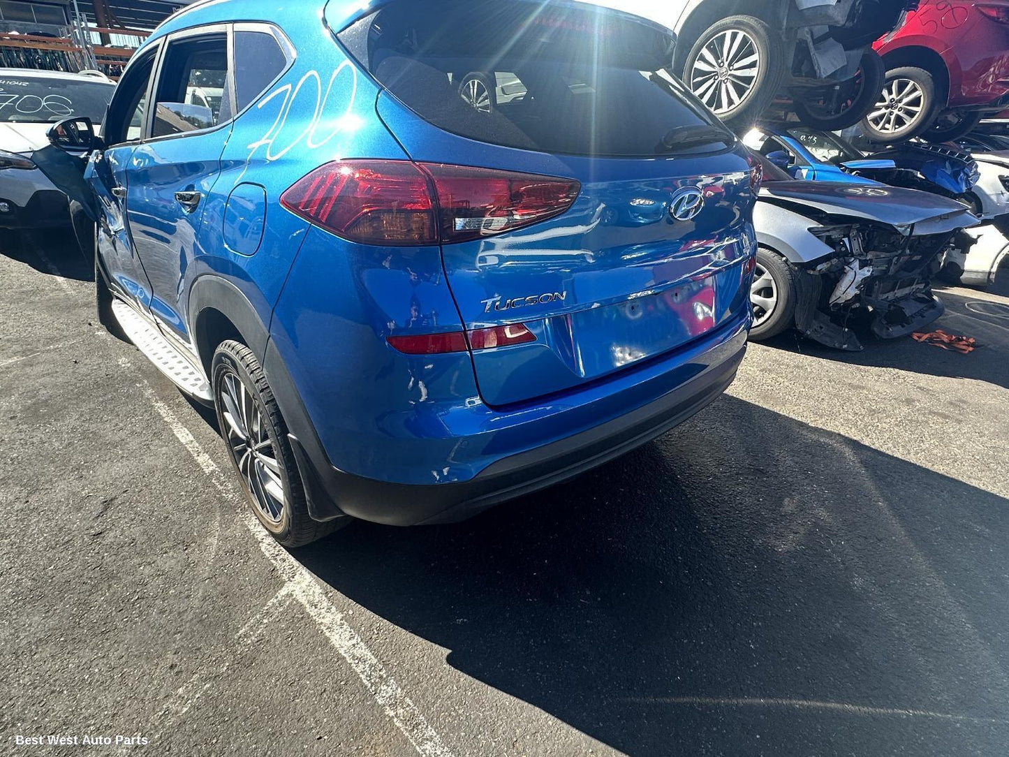 2018 HYUNDAI TUCSON Rear Bumper