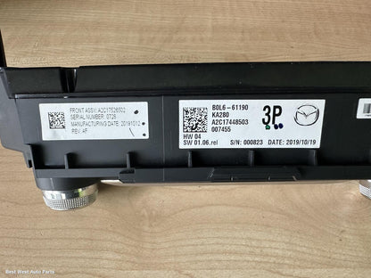 2020 MAZDA 3 Heater/Ac Controls