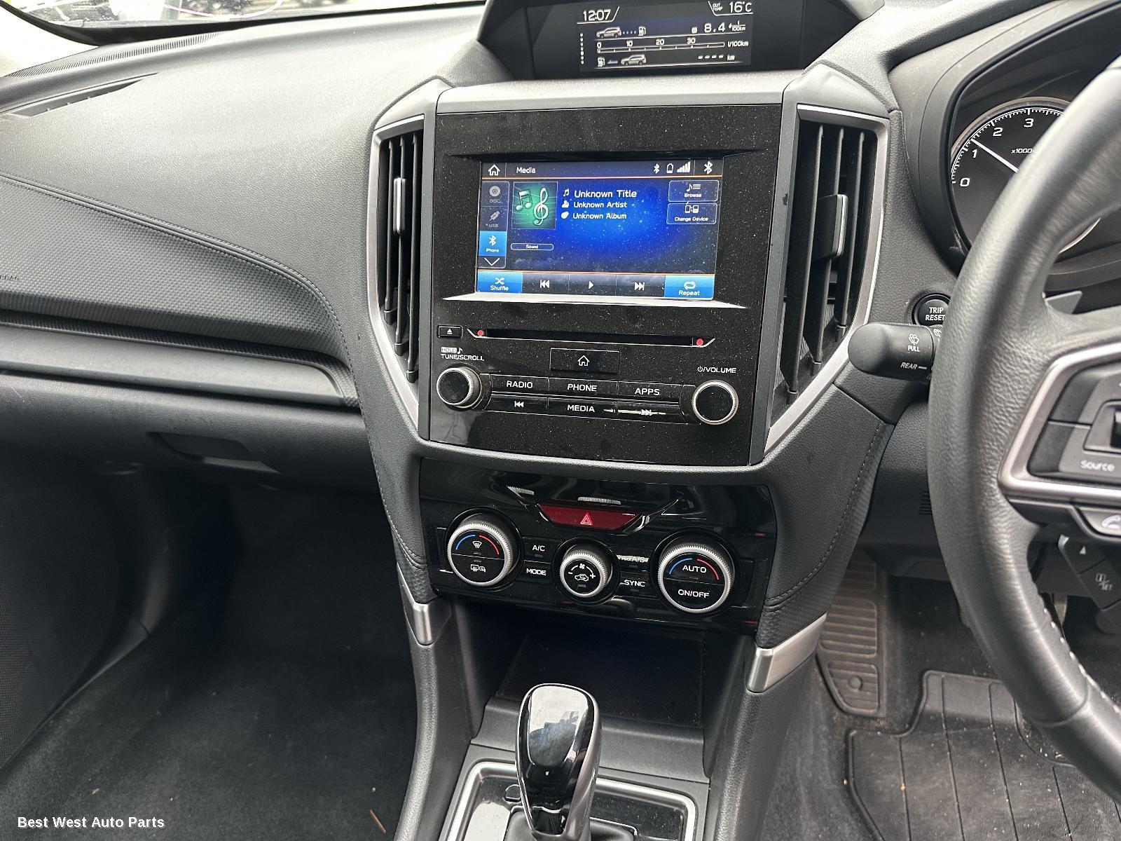 2020 SUBARU FORESTER Heater/Ac Controls