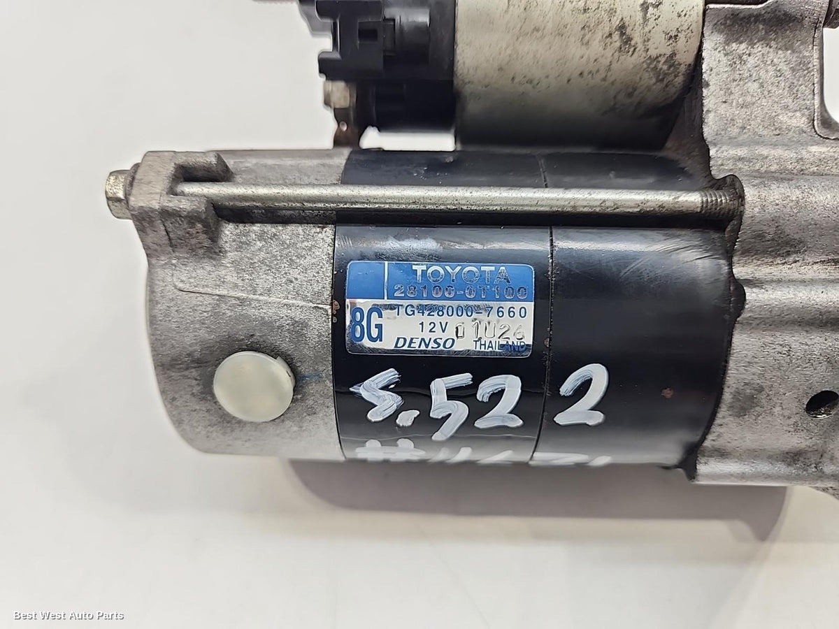 2017 TOYOTA COROLLA Starter