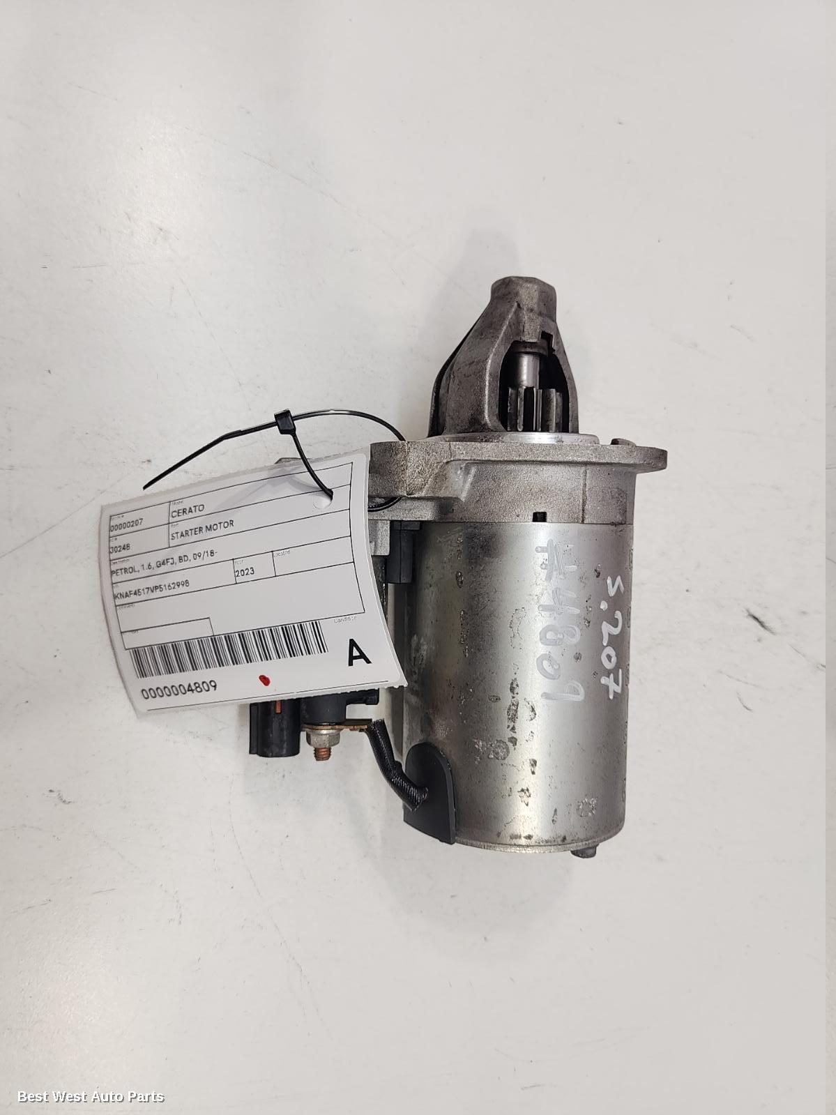 2023 KIA CERATO Starter