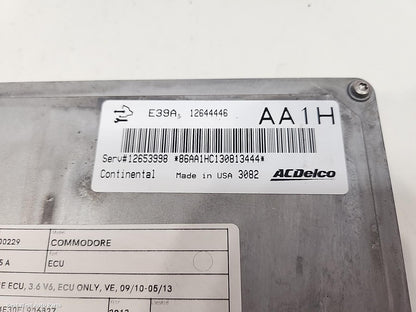 2013 HOLDEN COMMODORE Ecu