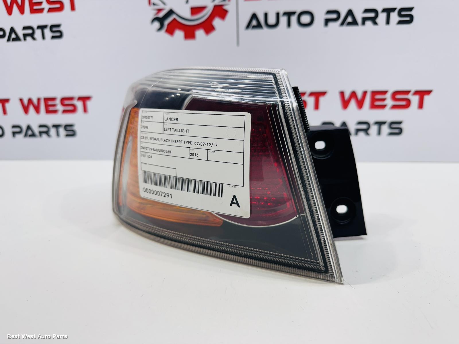 2016 MITSUBISHI LANCER Left Taillight