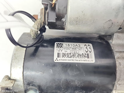 2022 MITSUBISHI MIRAGE Starter