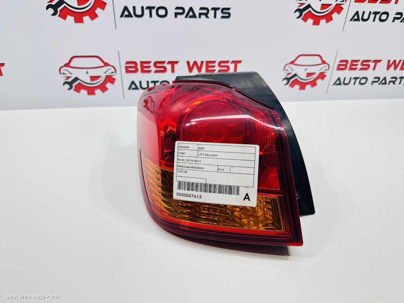 2010 MITSUBISHI ASX Left Taillight