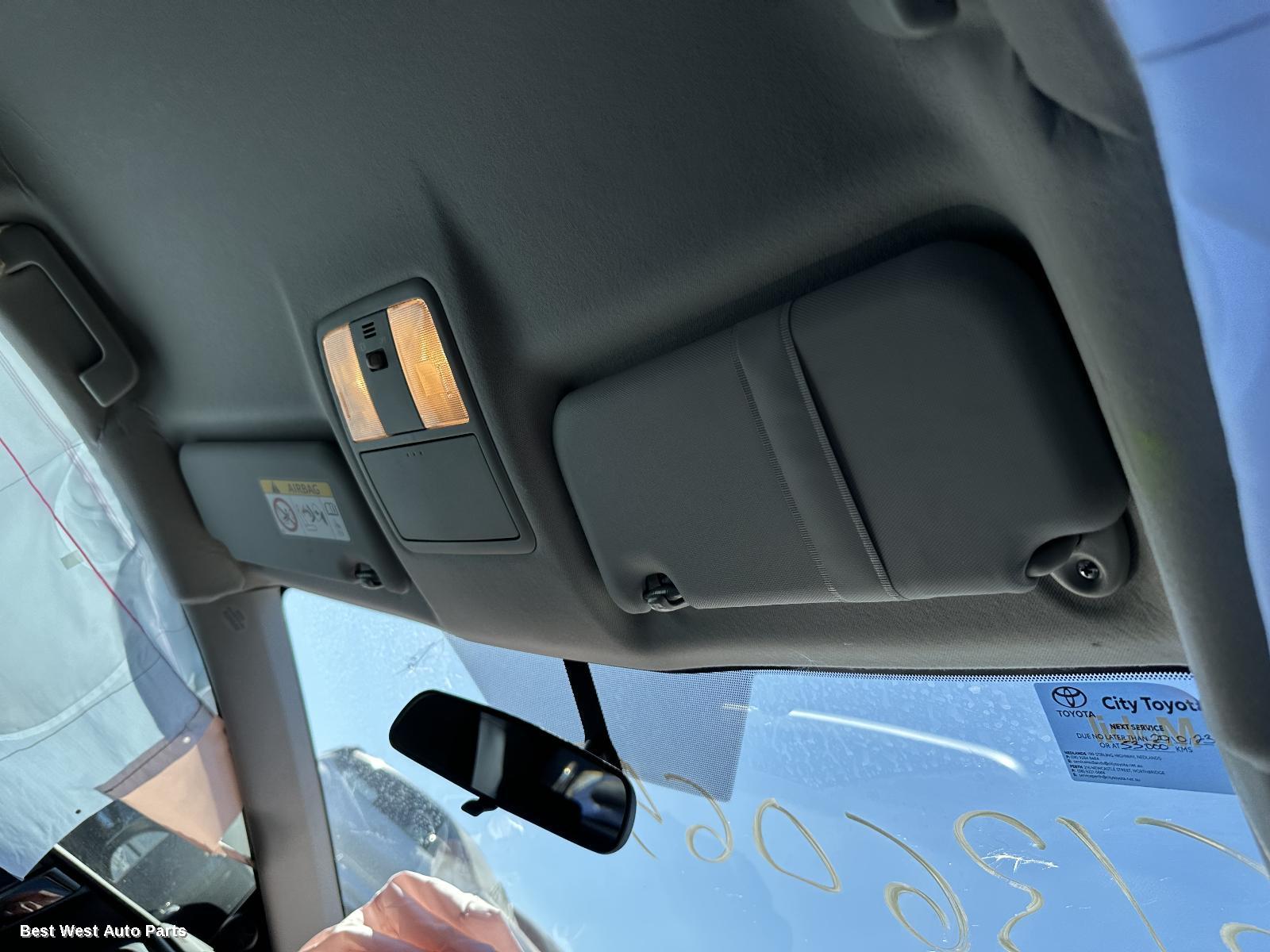 2016 TOYOTA COROLLA Sunvisor