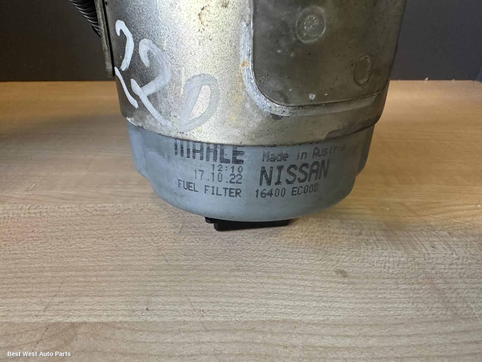 2014 NISSAN NAVARA Fuel Filter Housing