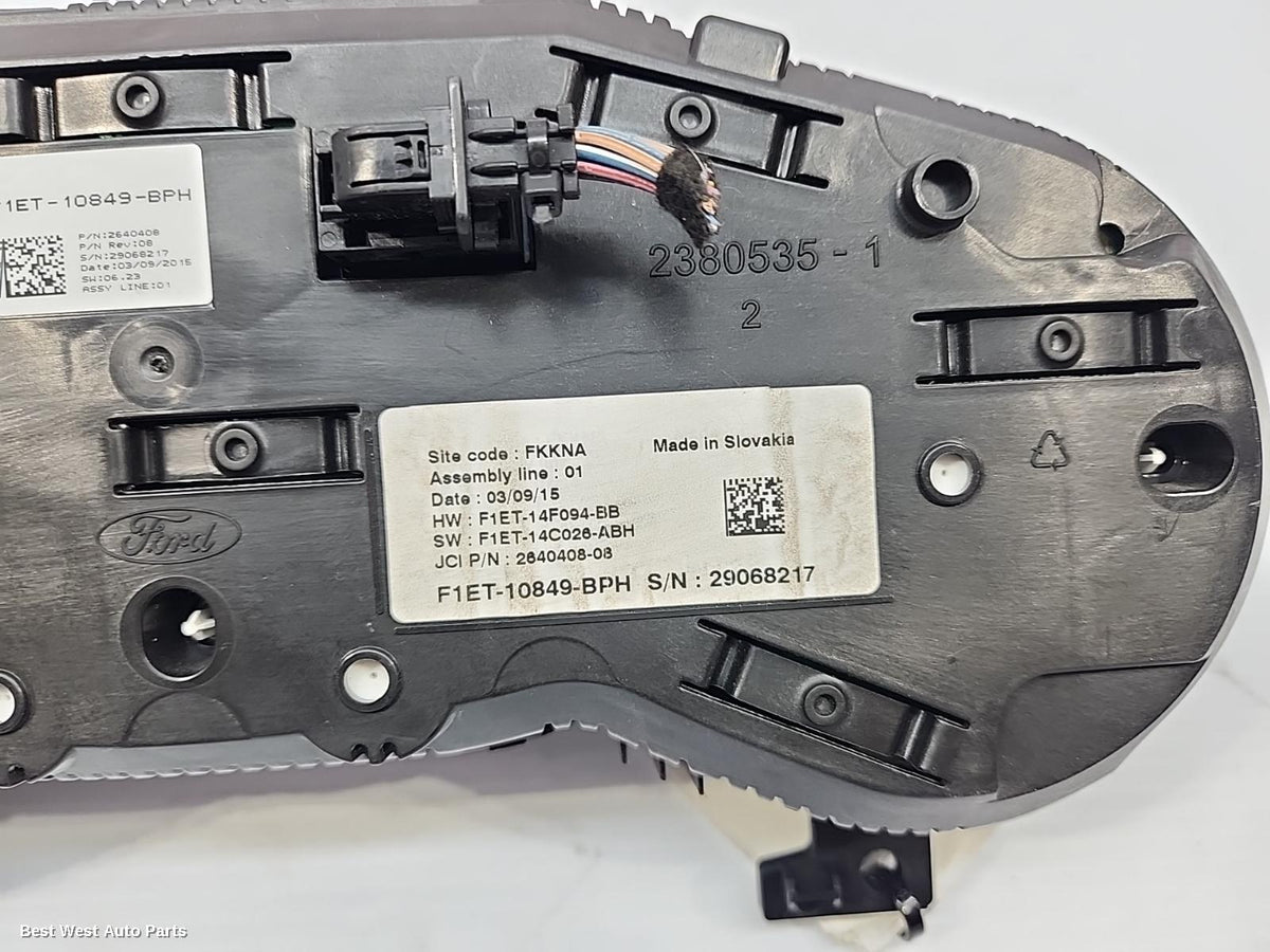 2016 FORD FOCUS Instrument Cluster