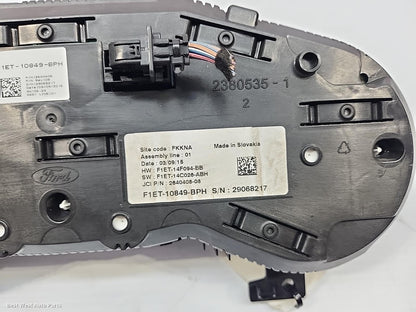 2016 FORD FOCUS Instrument Cluster