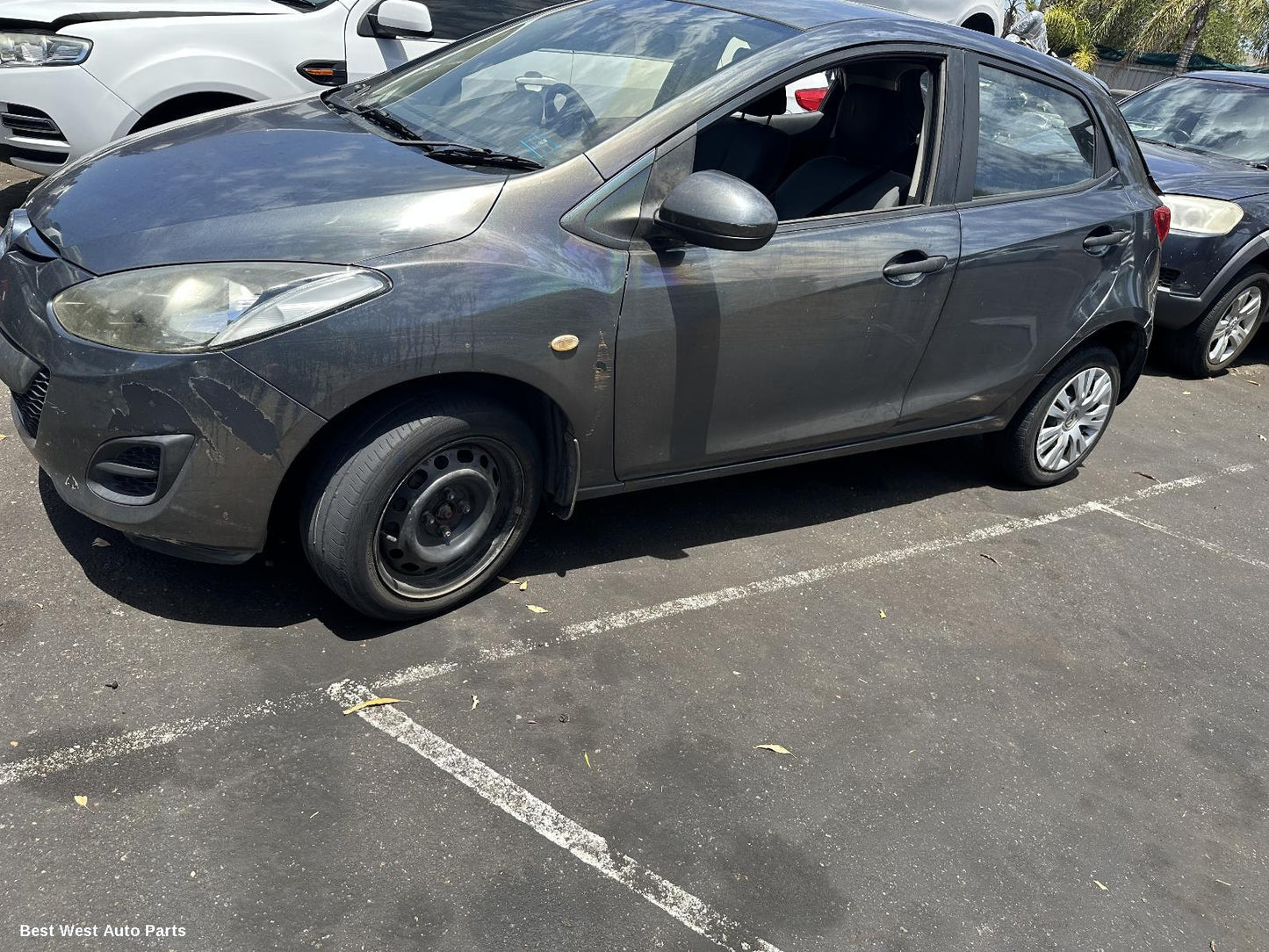 2010 MAZDA 2 Left Door Mirror