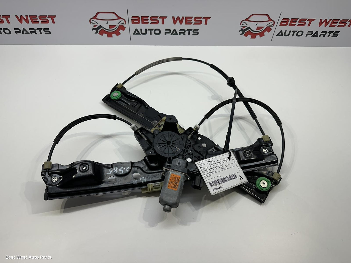 2021 FORD RANGER Left Front Window Reg/Motor