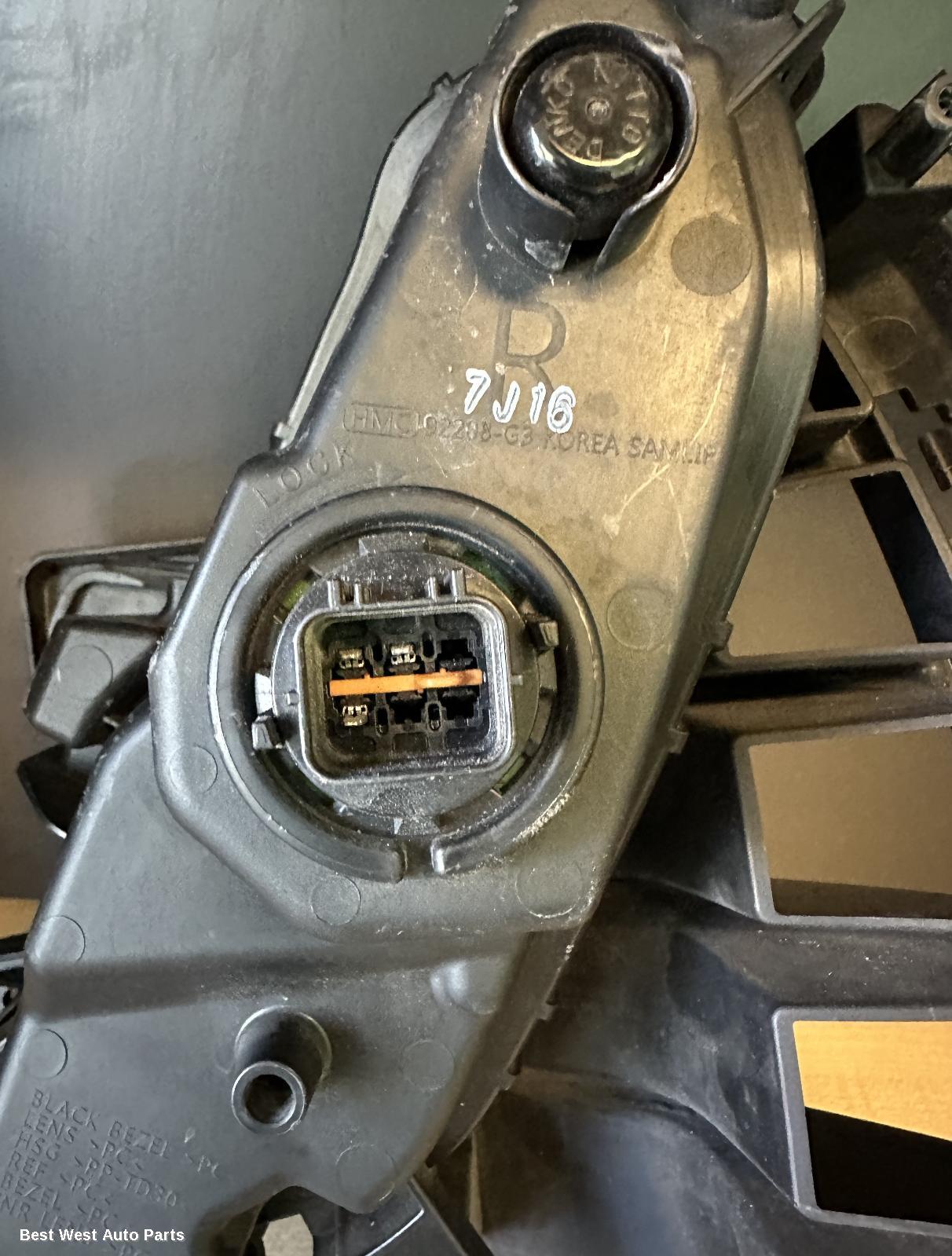 2017 HYUNDAI I30 Right Indicator/Fog/Side