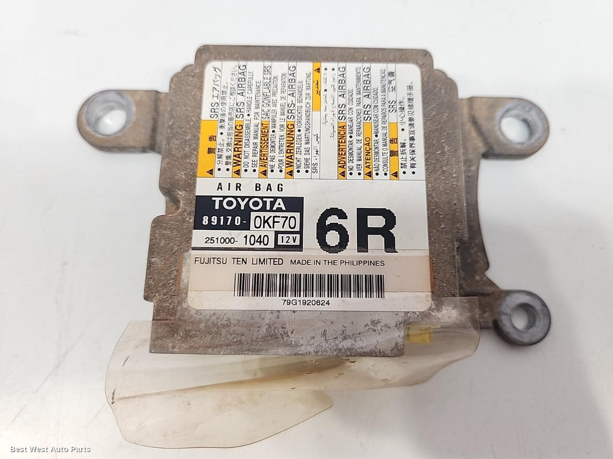 2019 TOYOTA HILUX Airbag Module/Sensor