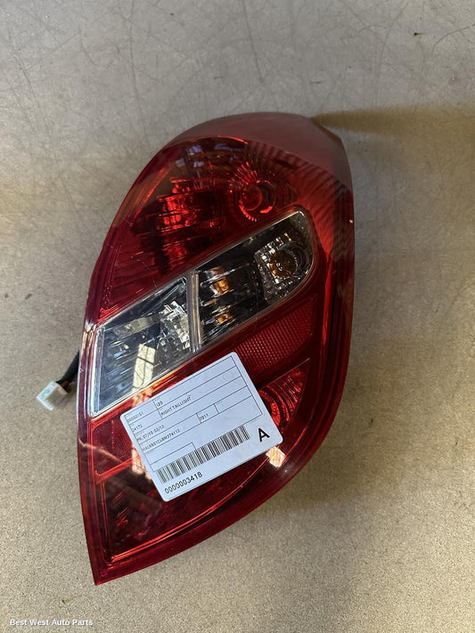 2011 HYUNDAI I20 Right Taillight