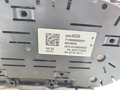 2013 HOLDEN COMMODORE Instrument Cluster