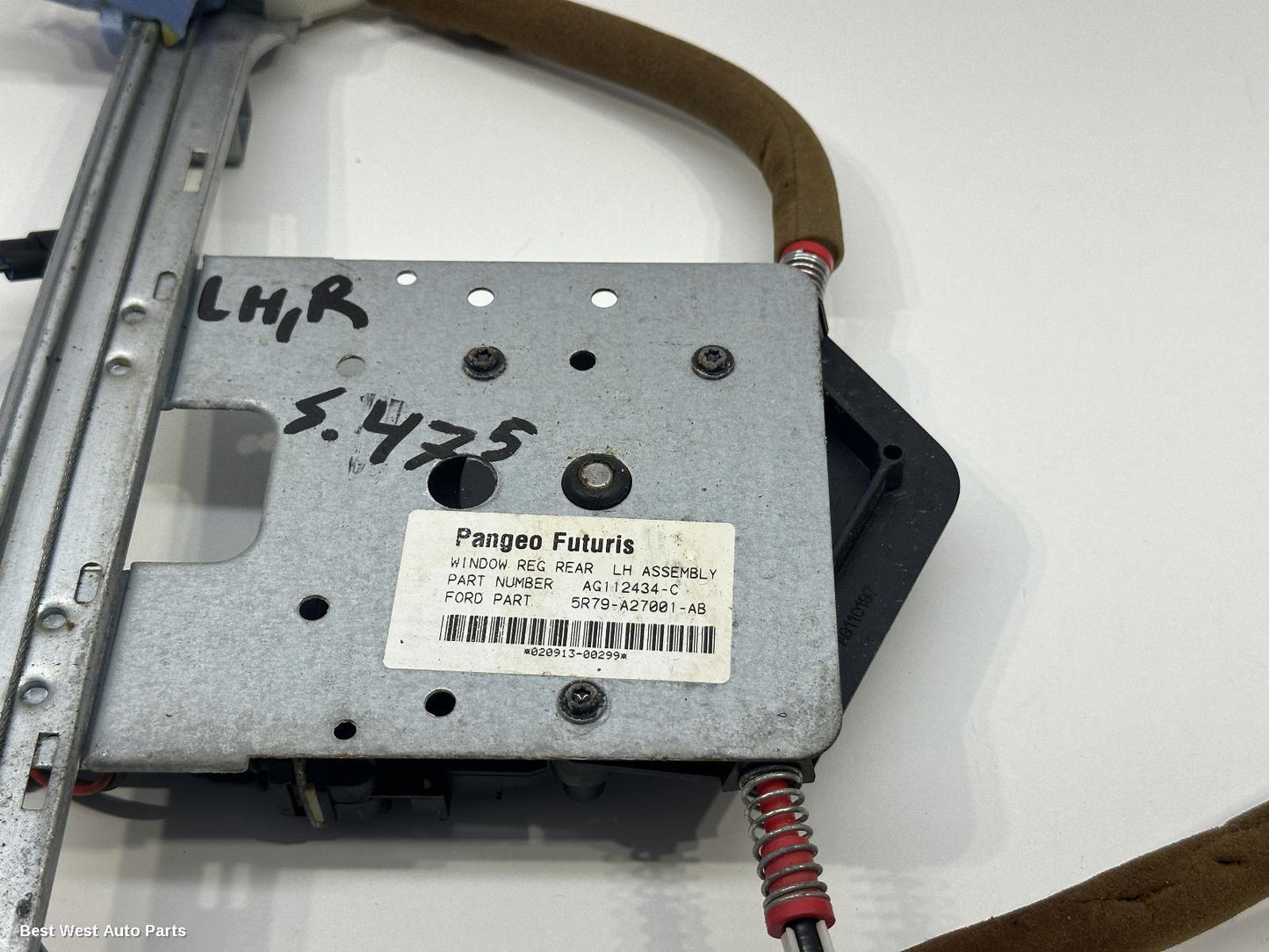 2013 FORD TERRITORY Left Rear Wnd Reg/Motor