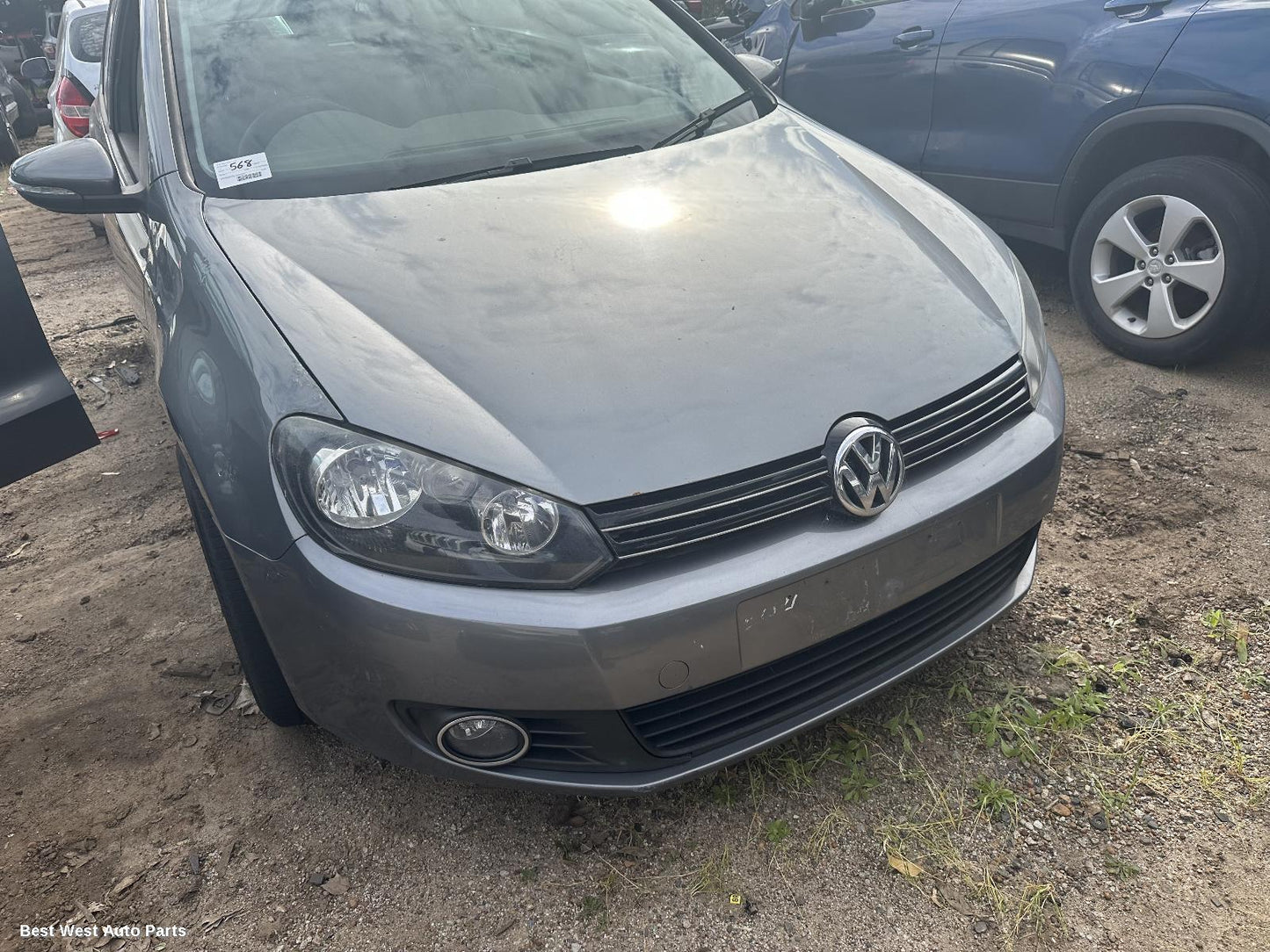 2012 VOLKSWAGEN GOLF Right Door Mirror