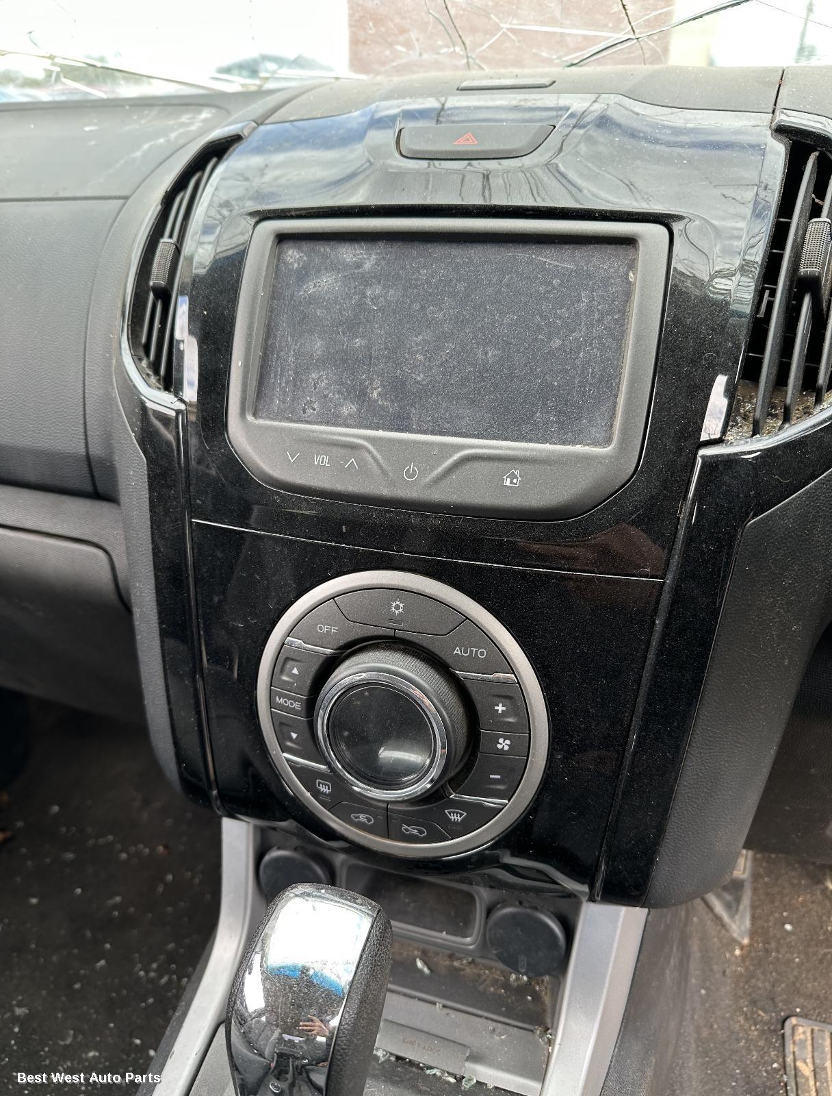 2016 HOLDEN COLORADO Heater/Ac Controls