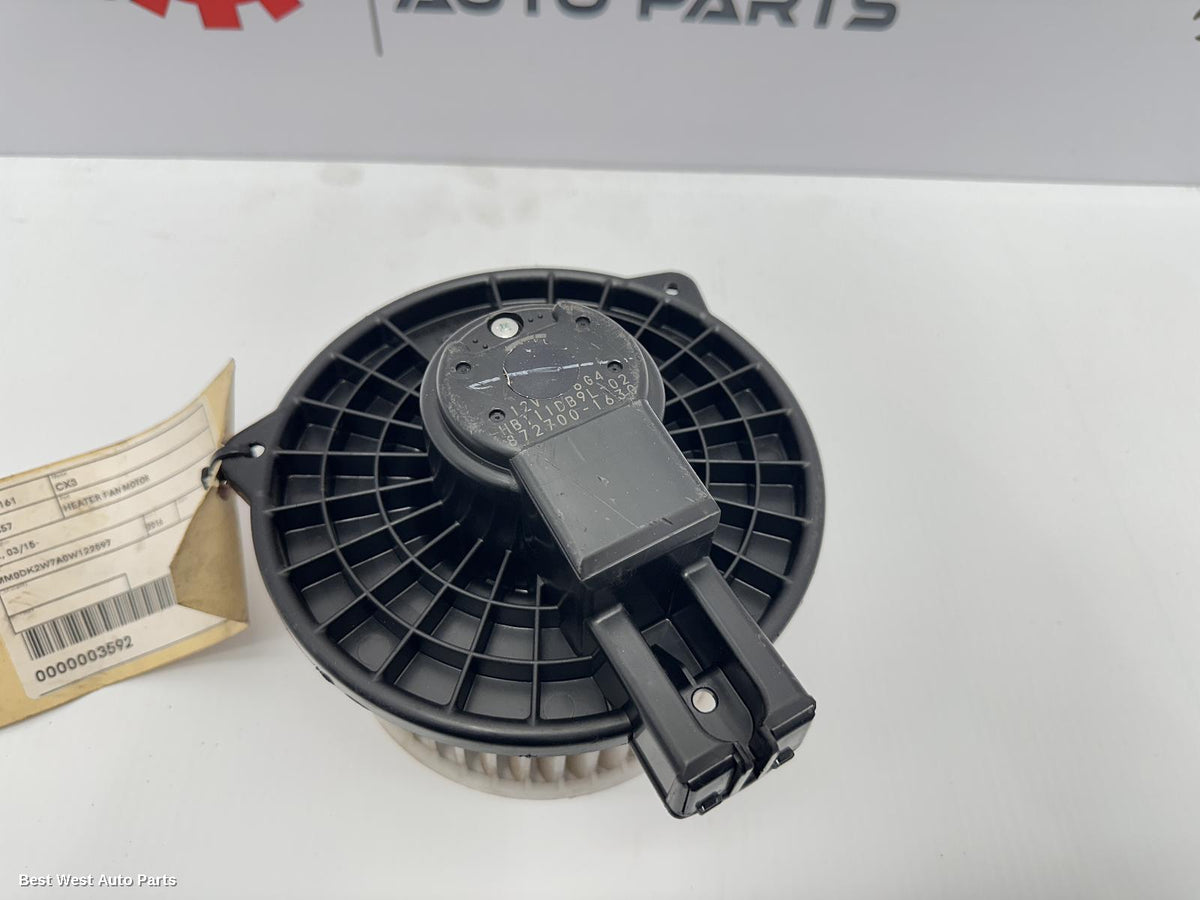 2016 MAZDA CX3 Heater Fan Motor
