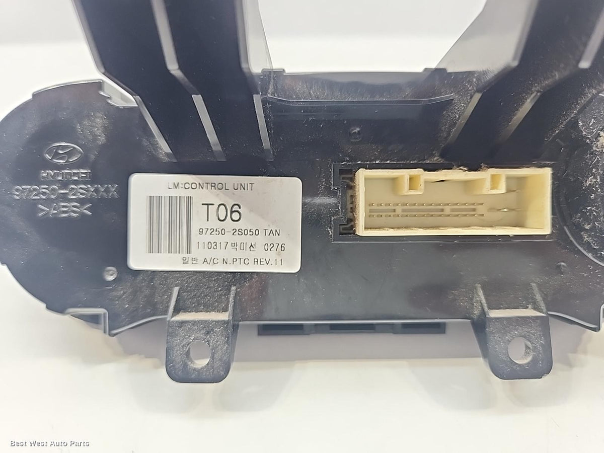 2011 HYUNDAI IX35 Heater/Ac Controls