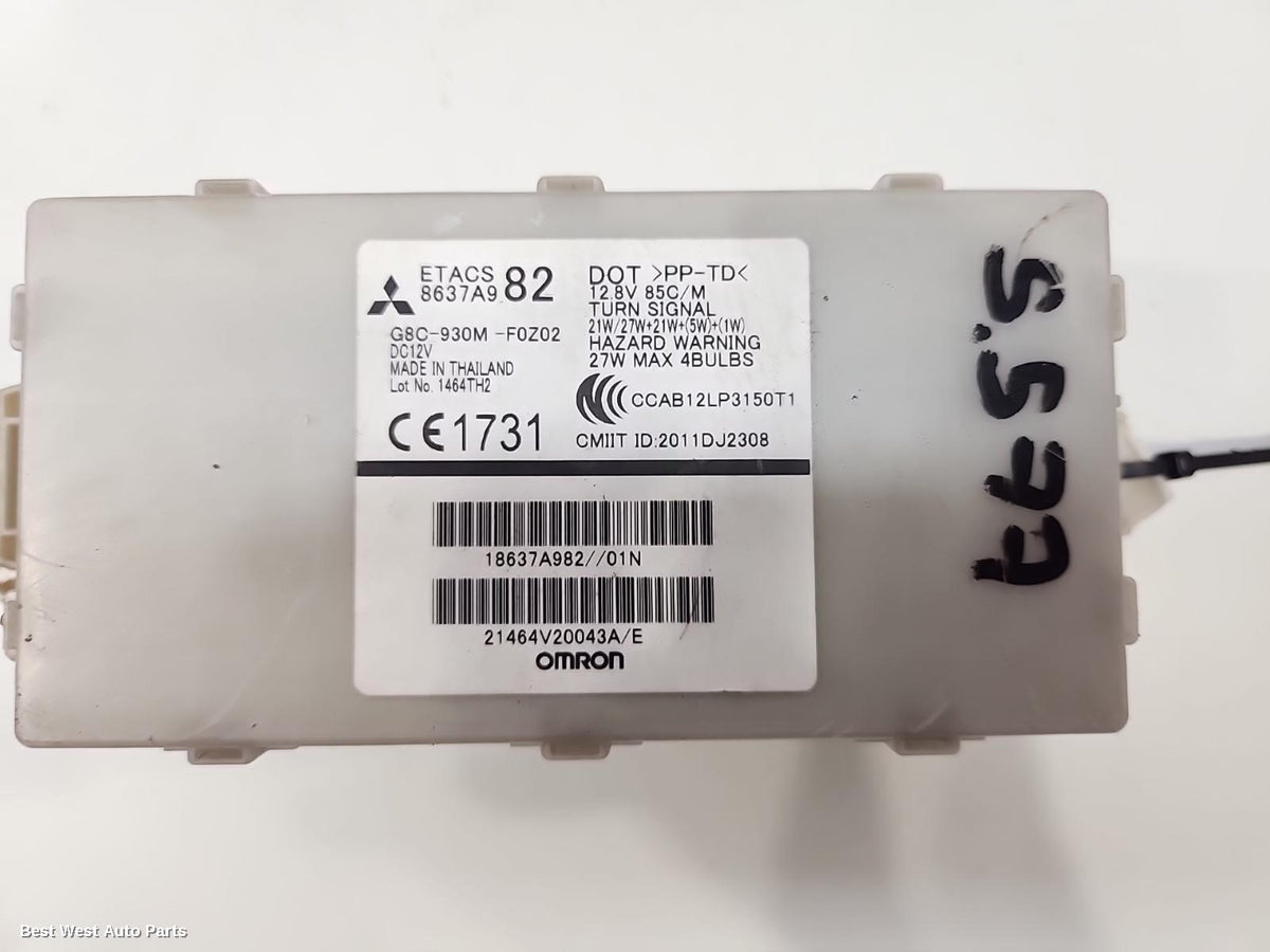 2015 MITSUBISHI MIRAGE Fuse Box