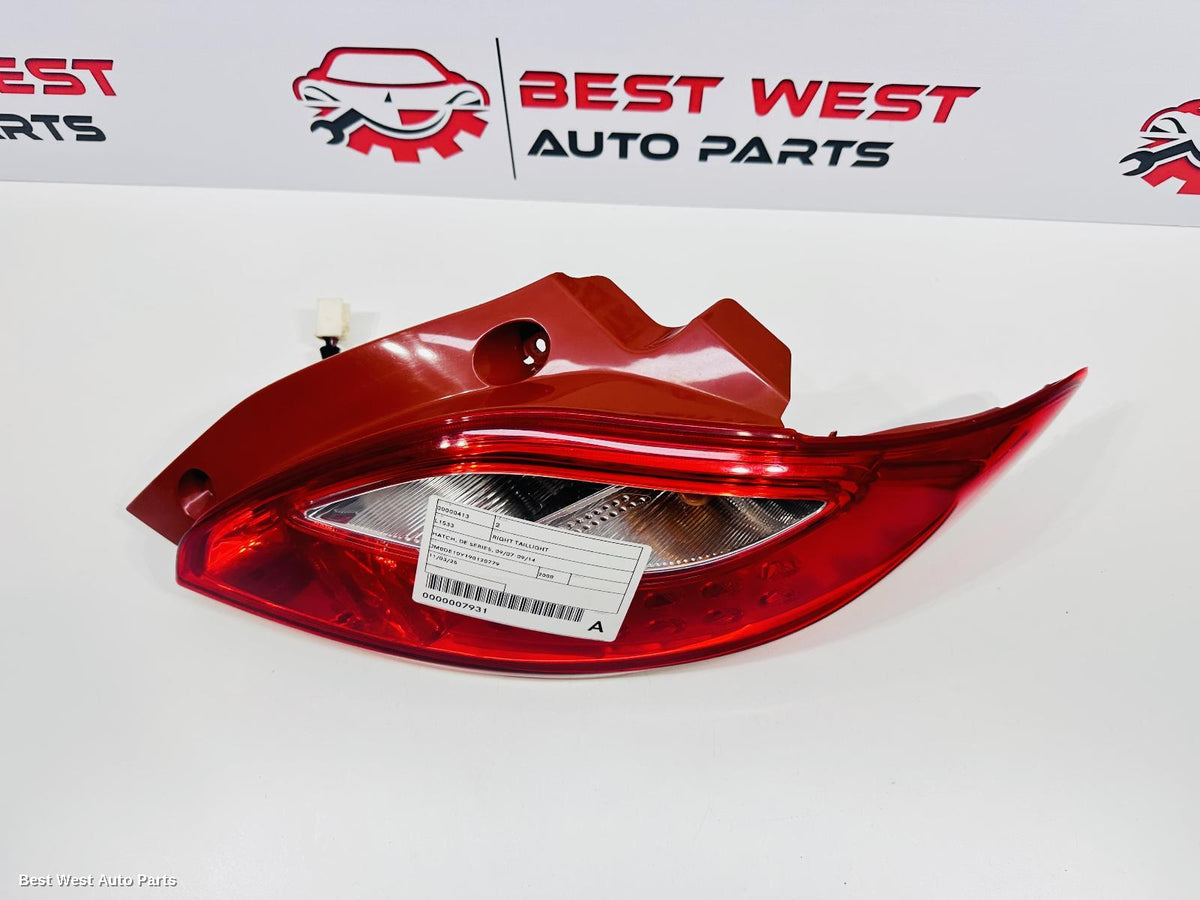 2008 MAZDA 2 Right Taillight