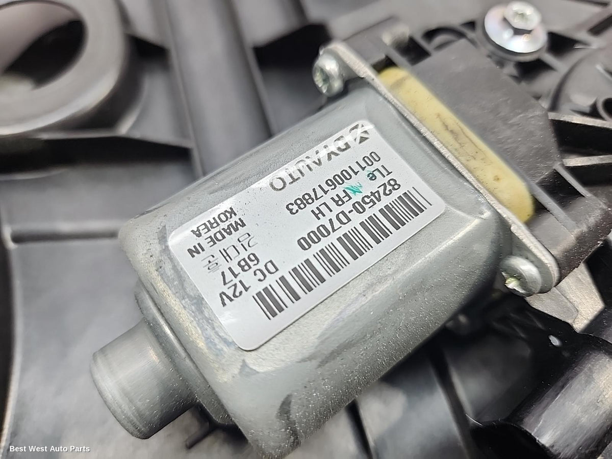 2015 HYUNDAI TUCSON Left Front Window Reg/Motor