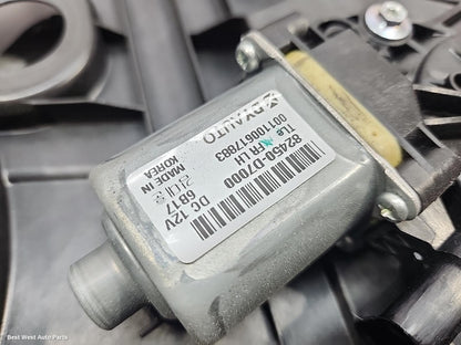 2015 HYUNDAI TUCSON Left Front Window Reg/Motor