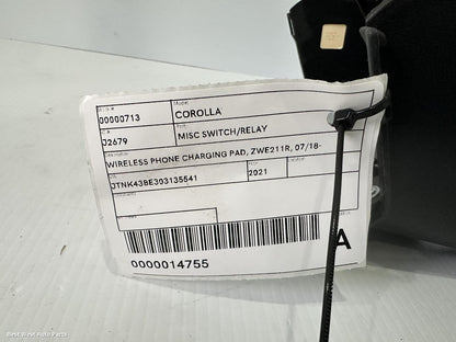 2021 TOYOTA COROLLA Misc Switch/Relay