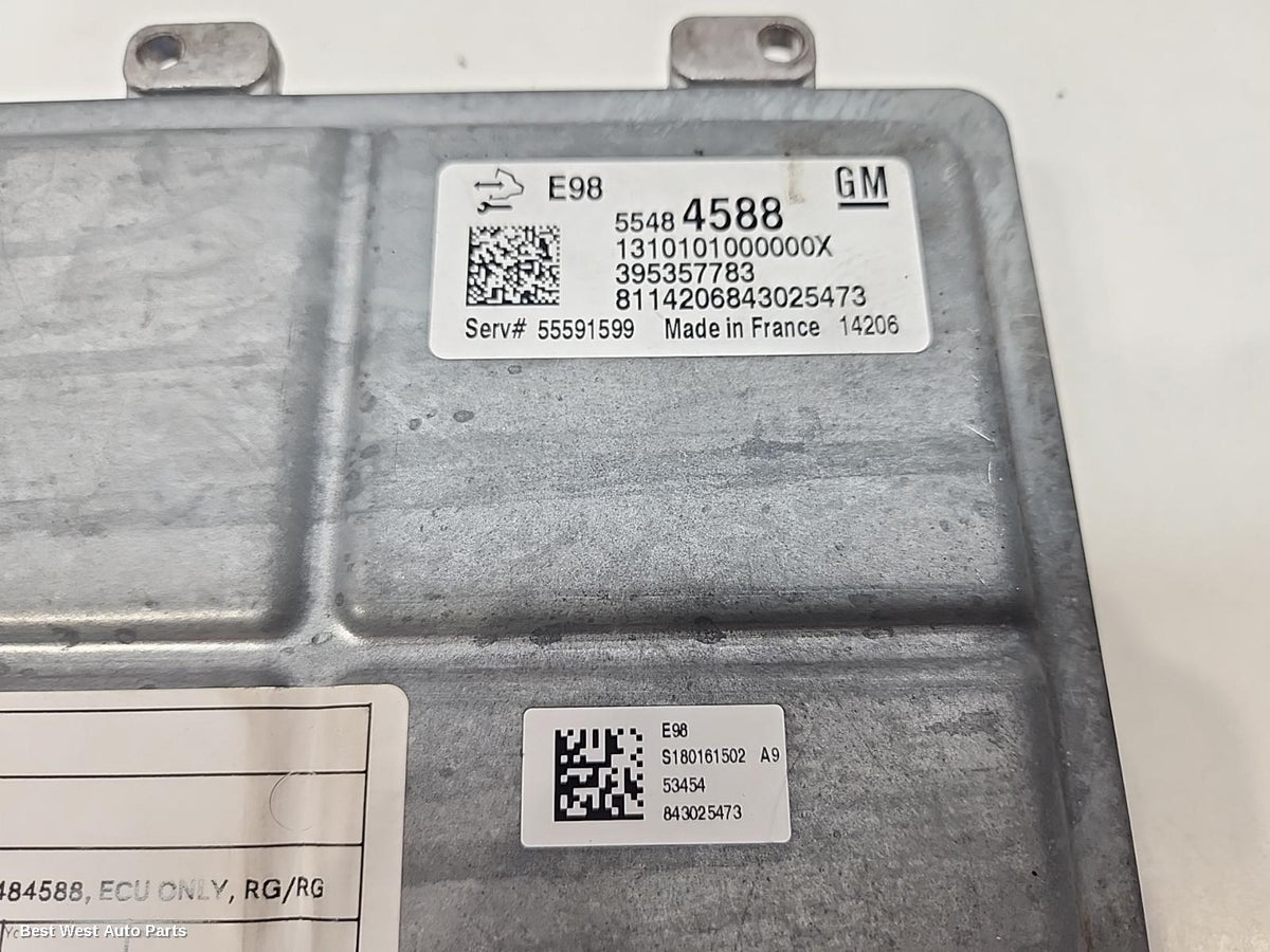2015 HOLDEN COLORADO Ecu