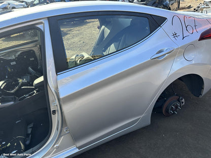 2015 HYUNDAI ELANTRA Left Rear Door/Sliding
