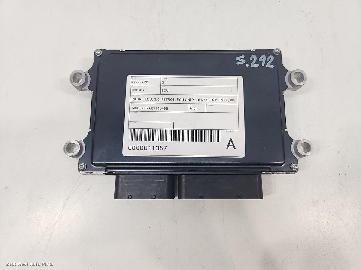 2020 MAZDA 3 Ecu