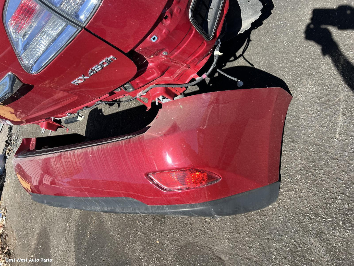 2010 LEXUS RX SERIES Rear Bumper