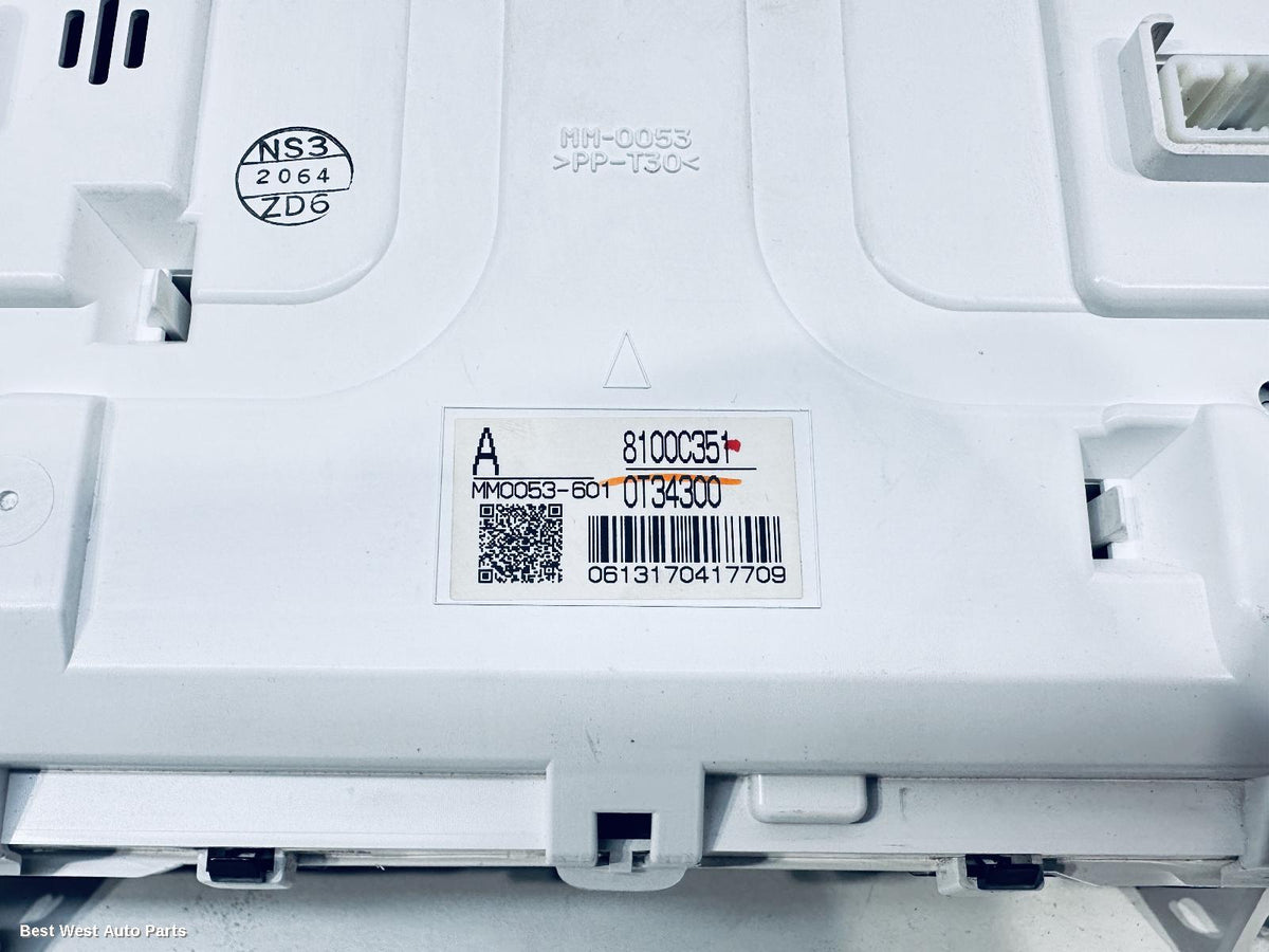2014 MITSUBISHI ASX Instrument Cluster