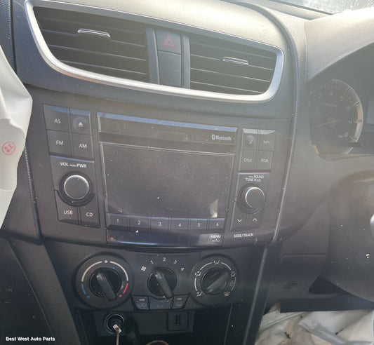 2015 SUZUKI SWIFT Radio/Cd/Dvd/Sat/Tv