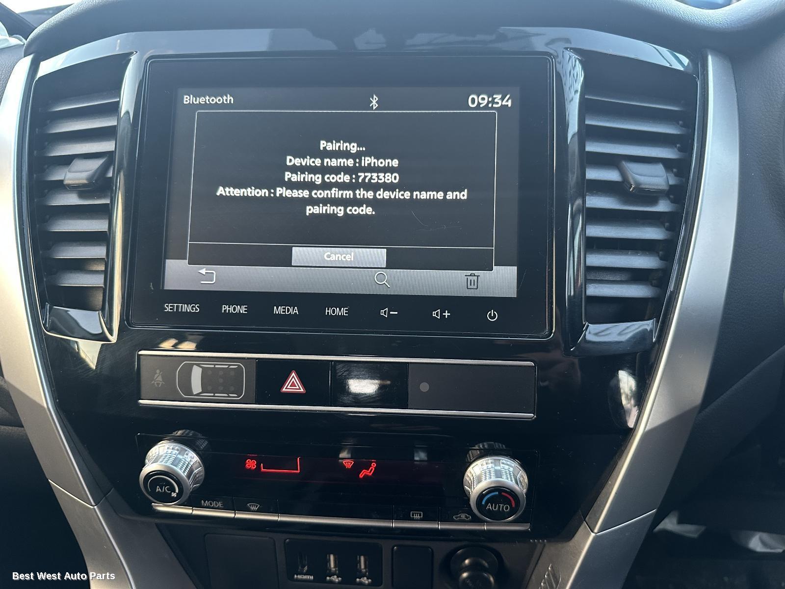 2025 MITSUBISHI PAJERO Radio/Cd/Dvd/Sat/Tv