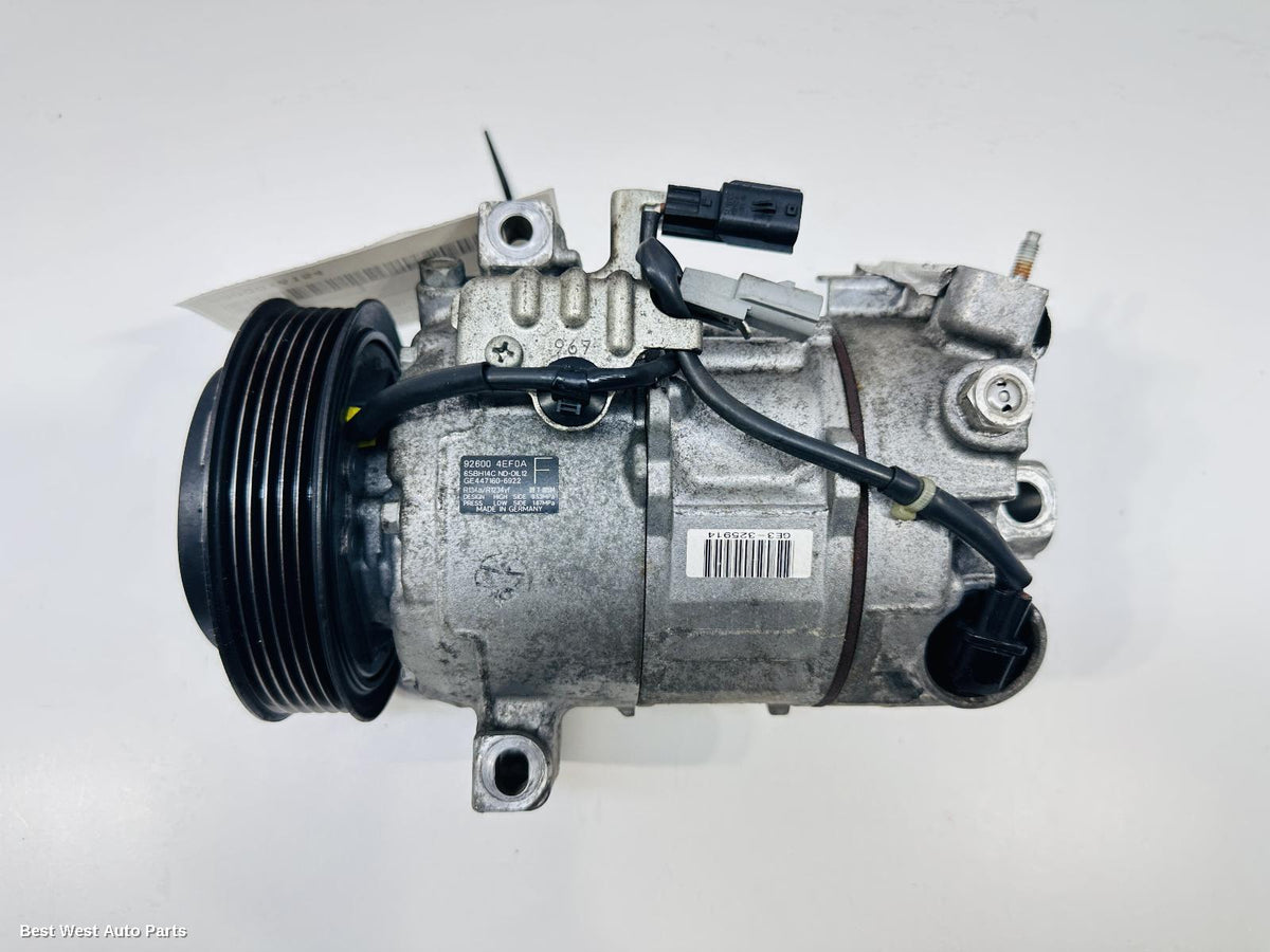 2016 NISSAN QASHQAI A/C Compressor