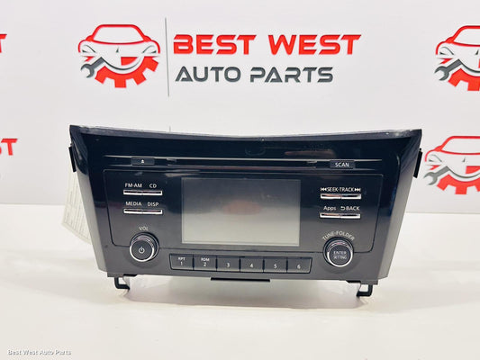 2016 NISSAN QASHQAI Radio/Cd/Dvd/Sat/Tv