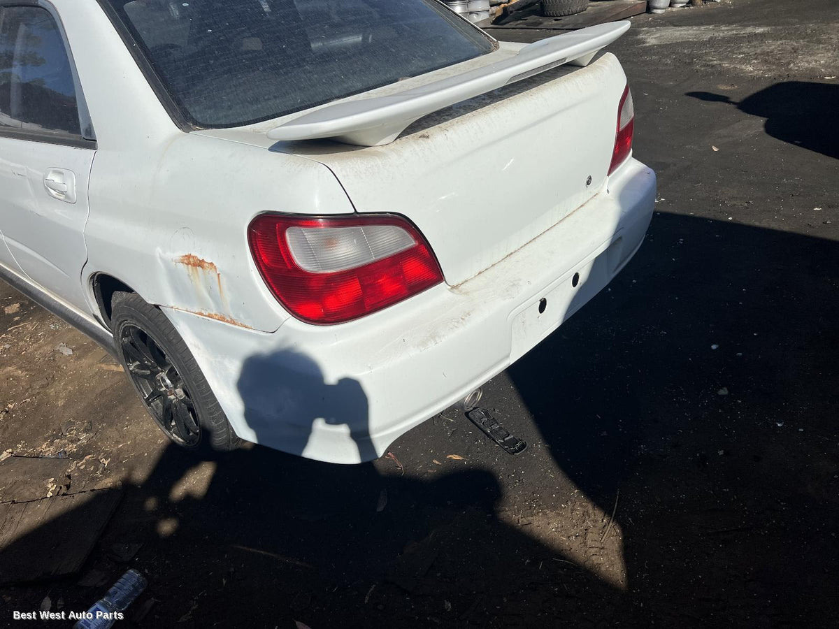 2002 SUBARU IMPREZA Rear Bumper