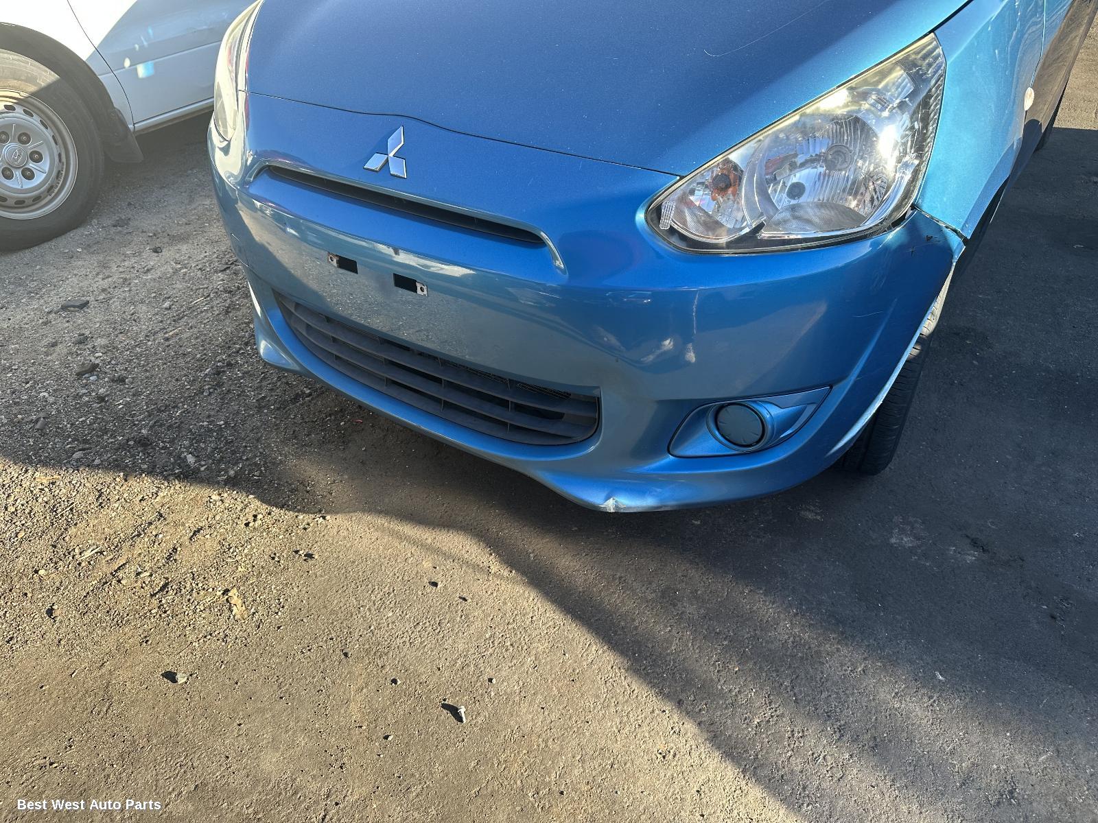 2013 MITSUBISHI MIRAGE Left Rear Door Window