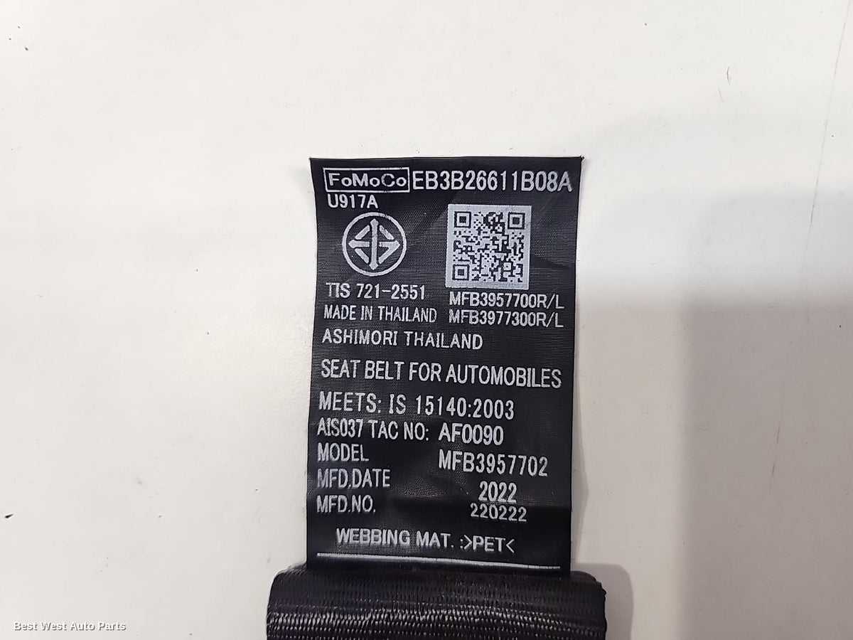 2022 FORD RANGER Seatbelt/Stalk